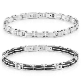 노미네이션 팔찌 STRONG(스트롱) bracelet ed, in steel and diamonds 028313 (택1)