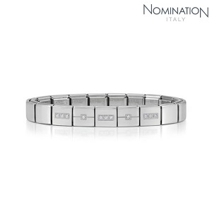 노미네이션 팔찌 IKONS (아이콘) Composable Bracelet 4 in stainless steel (CLASSIC) 239003/20