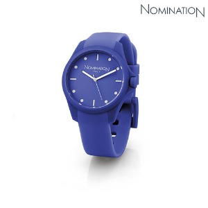 노미네이션 시계 PURE (퓨어) silicone watch (BLUE) 071200/004