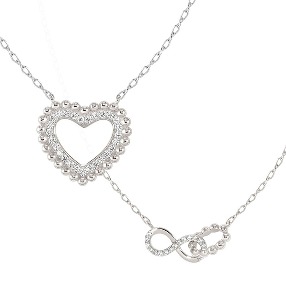 노미네이션 목걸이 LOVECLOUD (러브클라우드) necklace in 925 silver and CZ 240504 (택1)