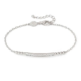 노미네이션 팔찌 LOVECLOUD (러브클라우드) bracelet in 925 silver and CZ (Silver Line) 240503/010