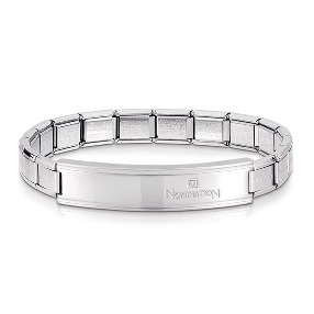 노미네이션 팔찌 TRENDSETTER (트렌드세터) bracelets in stainless steel with diamonds 021107/005